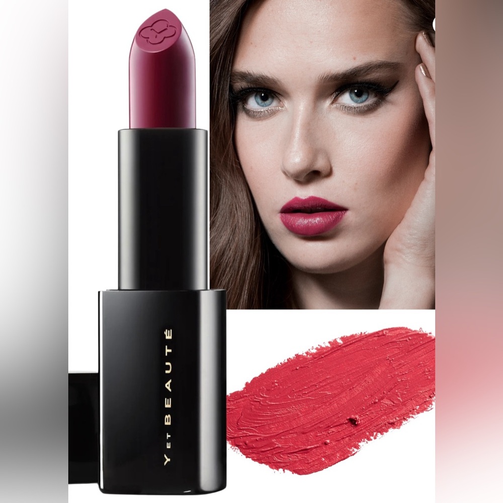 Y ET BEAUTÉ HIGH PERFORMANCE LIPSTICK - NO 11. NEW IN BOX. CERTIFIED ORGANIC.